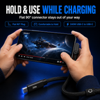 2-in-1 USB Type-C Charging Cable