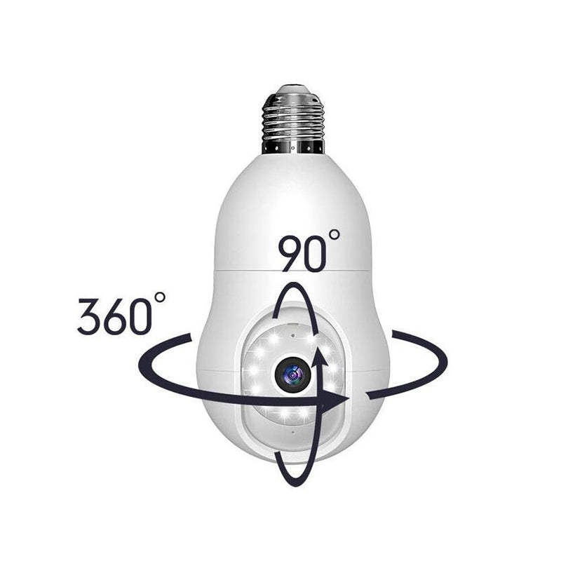 WiFi Light Bulb Security Camera