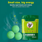Natural Pest Repellent 10 Balls — Repel Rats, Cockroaches, Bedbugs & Mosquitoes