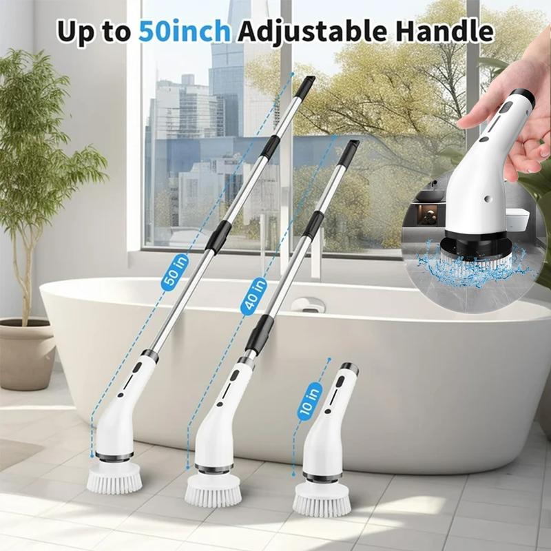 Electric Spin Scrubber, Cordless Shower Scrubber