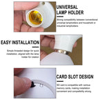 WiFi Light Bulb Security Camera