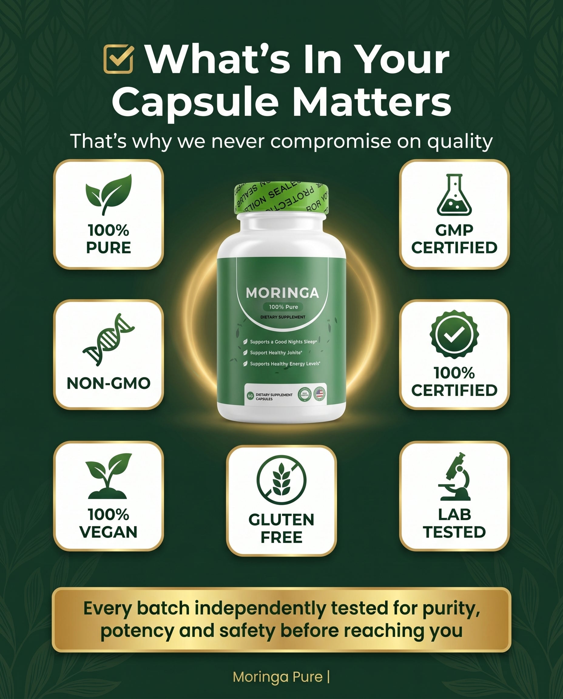 Moringa Pure | 60 Capsules