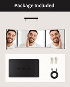 Adjustable LED Light 3 Way Mirror